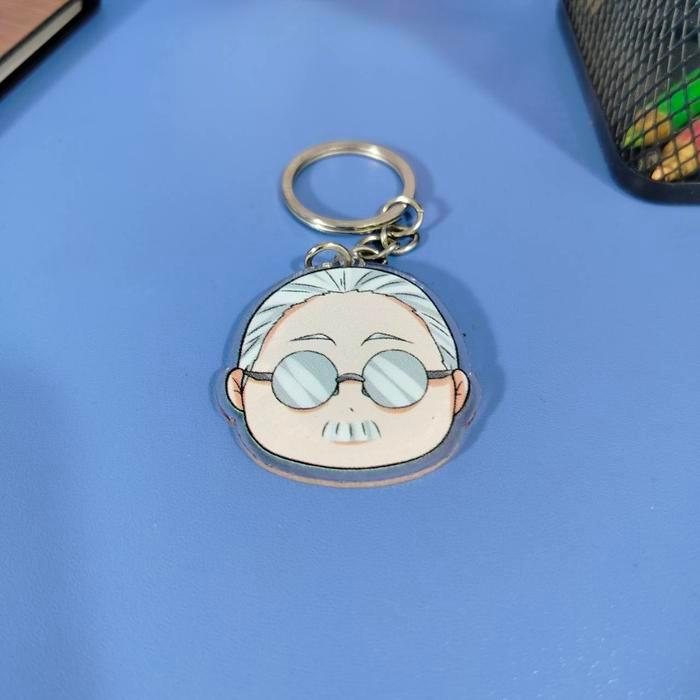 Gantungan Kunci Anime Sakamoto Days - Keychain Sakamoto Tarou - Sakamoto Gemuk