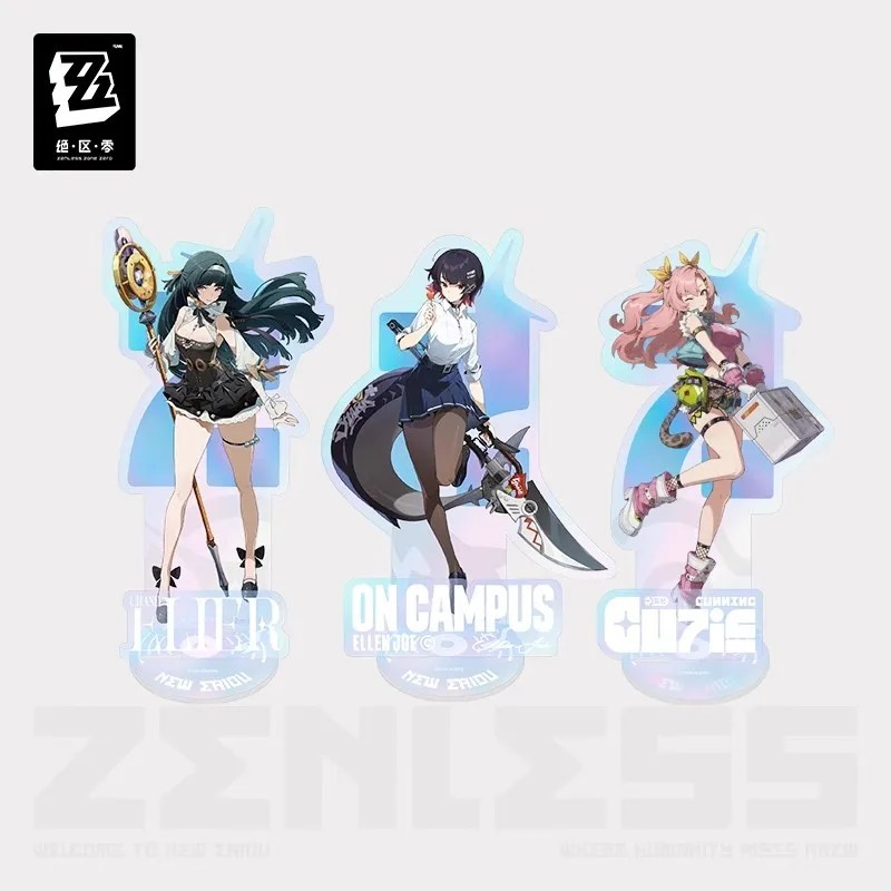 Standee Anime Zenless Zone Zero ZZZ chính hãng mô hình mica nhân vật Ellen Joe Nicole Astra Yao tran