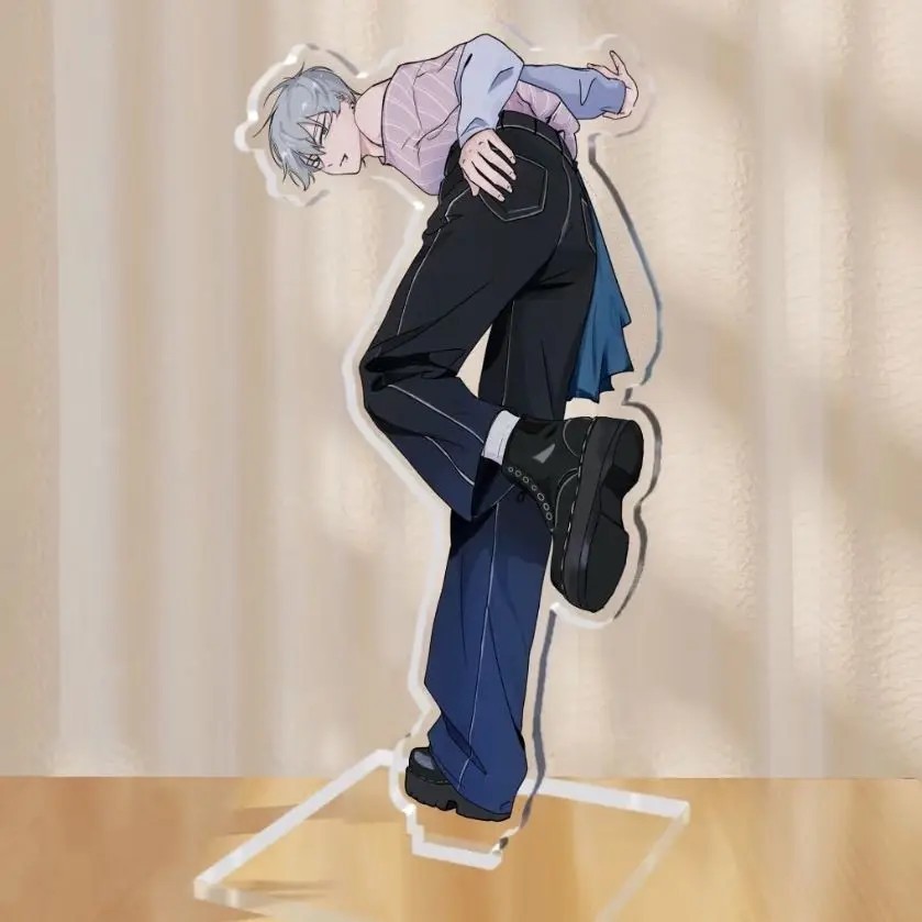 Standee Alien Stage Ivan Till IVTI Jeans mô hình mica trong suốt trang trí bàn học quà tặng anime AL