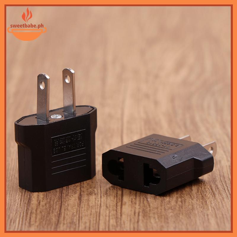 Ngọt Ngào 2 Chiếc US AU EU US Sang EU / EU Sang US Cắm Adapter Euro Du Lịch Điện Cắm Ổ Cắm Chuyển Đổ