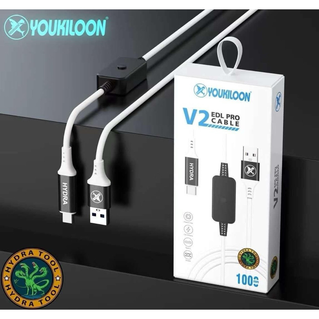 Cáp YOUKILOON HYDRA V2 EDL PRO Type-C USB Cable for Hydra Dongle NEW 2024