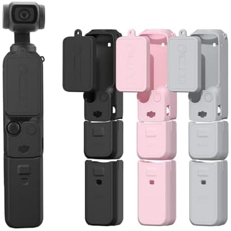 BRDRC Pocket 3 Silicone Cover, For Xtra Muse Protective Case Lens Protector Scratch-Resistant Sleeve