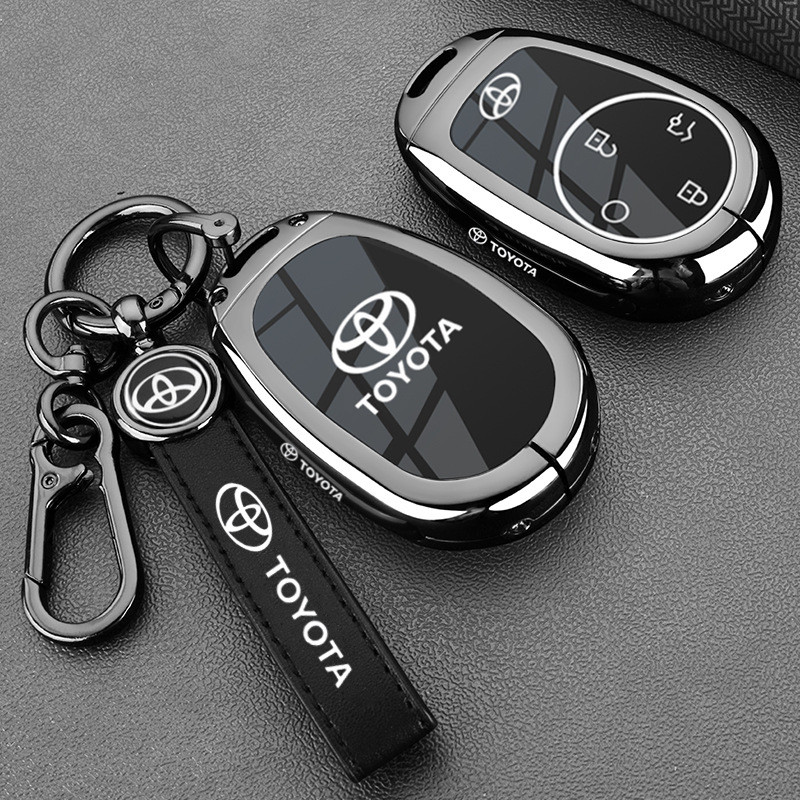 Xe Ô Tô Thông Minh Từ Xa Chìa Khóa Vỏ Bảo Vệ Chìa Khóa Túi Dành Cho Xe Toyota bZ3X Mới Air / Pro / M