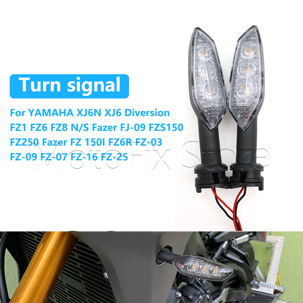 Đèn báo rẽ xe máy cho YAMAHA XJ6N XJ6 Diversion FJ09 FZ 03 07 09 10 25 FZ6 N / S FZ8 FZ1 N / S Fazer