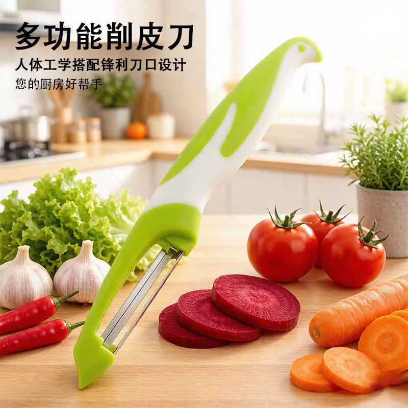 Chất Lượng 2026 Phong Cách Mới 430 Thép Không Gỉ Dưa Planer Độc Quyền Cho Thương Mại Điện Tử Nhà Bếp