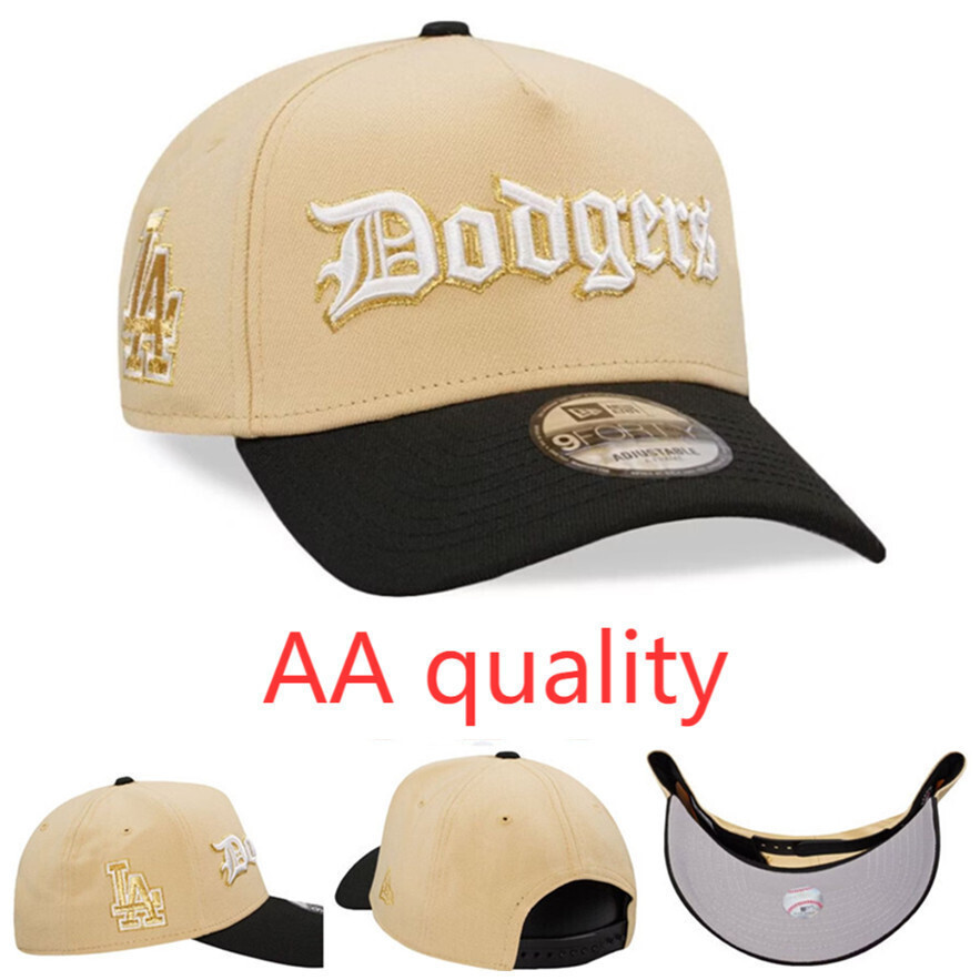 Mũ Snapback 9Forty A Frame Los Angeles Dodgers màu vàng Vegas hai tone