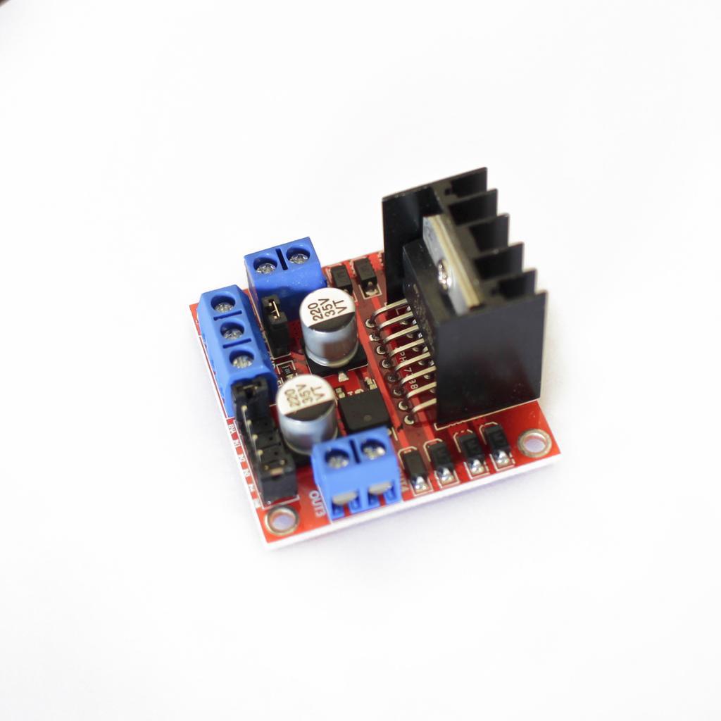 L298N Ổ đĩa động cơ dc Ổ đĩa 2 động cơ Tốc độ PWM H-Bridge Chất lượng cao