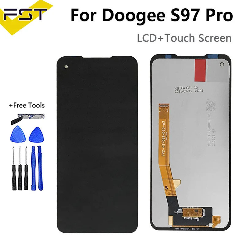 Chính Hãng 6.39 "Dành Cho Doogee S97 Pro Màn Hình LCD Bộ Số Hóa Màn Hình Cảm Ứng Cho Doogee S97Pro C