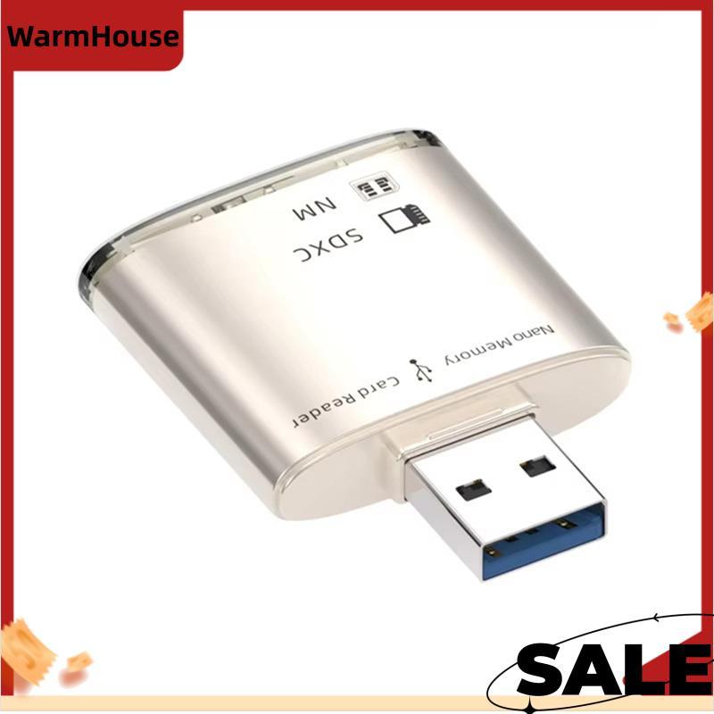 8GB-128GB USB 3.0 Đầu Đọc Thẻ SDXC Cho NM Nano Thẻ Nhớ Viết Adapter Laptop PC Mở Rộng Chuyển Đổi Vàn