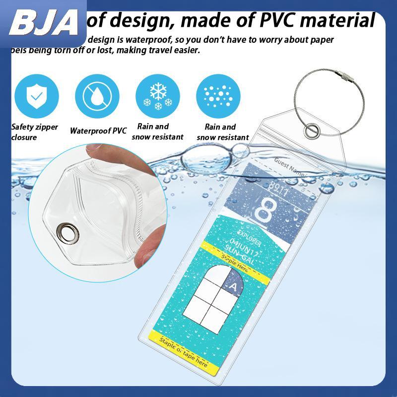 BJA Creative Transparent Business And Travel Vali Chống Mất Thẻ Hành Lý BJA