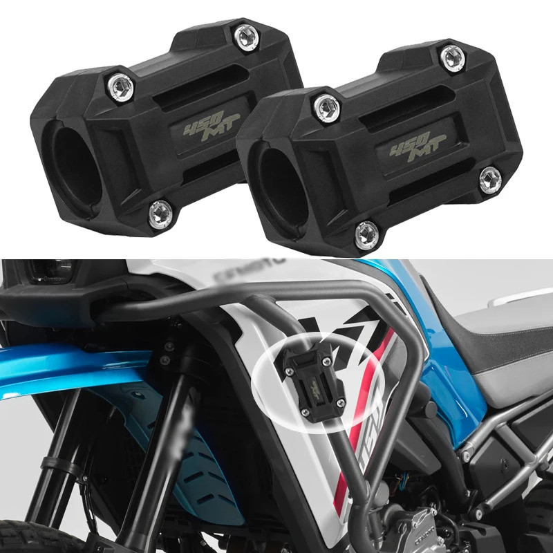 FZ450MT 800MT Động Cơ Tai Nạn Thanh Bảo Vệ Cản Bảo Vệ Khối Trang Trí Cho CFMOTO 450MT MT450 450 MT 2