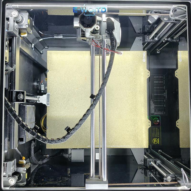 E-WOITD Cho Creality K1 K1max Mở Kéo Dây Xích Cầu Loại 6x10mm Cáp Có Bộ In Cho K1 K1max Máy In 3D E-