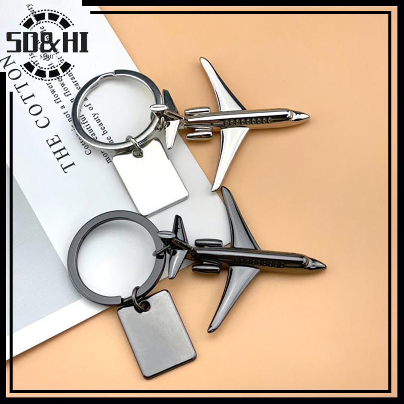 [SD & HI] Móc khóa dành cho nam Túi đựng ô tô KeyRing Air Plane Model Fighter Toy Quà tặng thời tran