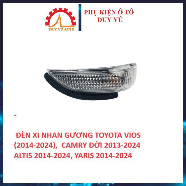 ĐÈN XI NHAN GƯƠNG TOYOTA VIOS 2014-2023, CAMRY 2013-2023, YARIS 2014-2023, ALTIS 2014-2023