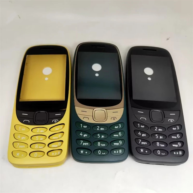 Dành Cho Nokia 6310 2021 Vỏ Pin 4G Vỏ + Bàn Phím Tiếng Anh Thay Thế