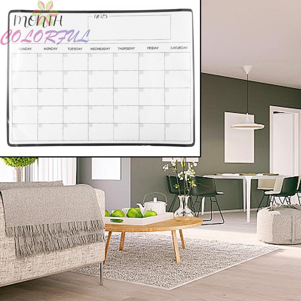 Brand New Message Board Whiteboard Magnetic PET Weekly Monthly Schedule