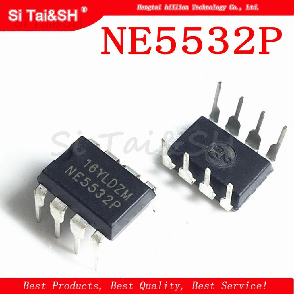 10 CHIẾC NE5532P DIP8 NE5532 DIP 5532P DIP-8 IC mới và nguyên bản