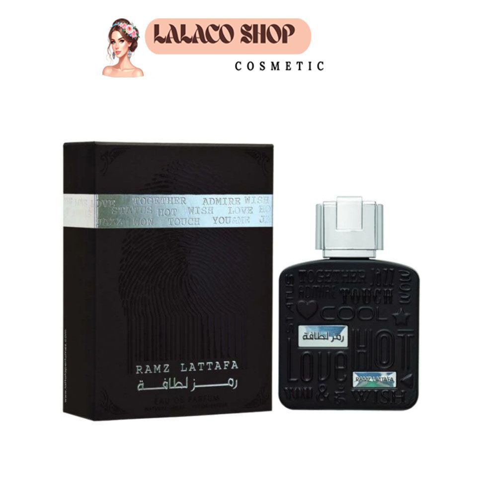 Nước hoa nam Lattafa Ramz Silver EDP 100ml