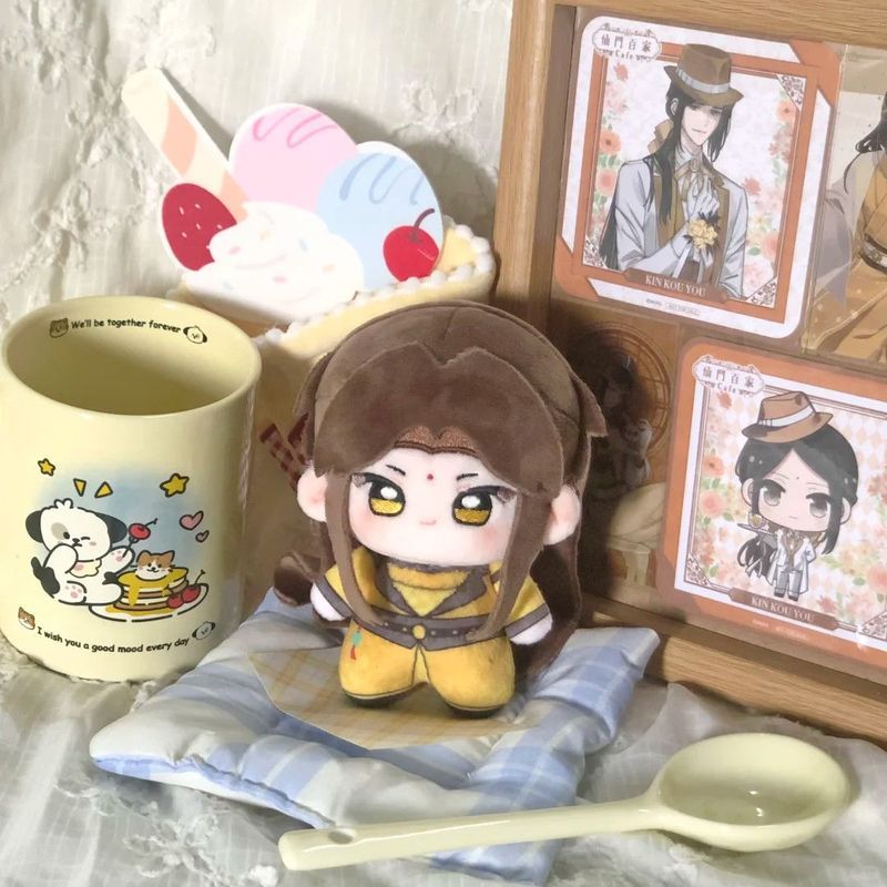 【Fast shipping】ma đạo tổ sư tiểu mô hình gấu bông thuyết truyện tranh quạt Wei Wuxian Lan Wangji dol