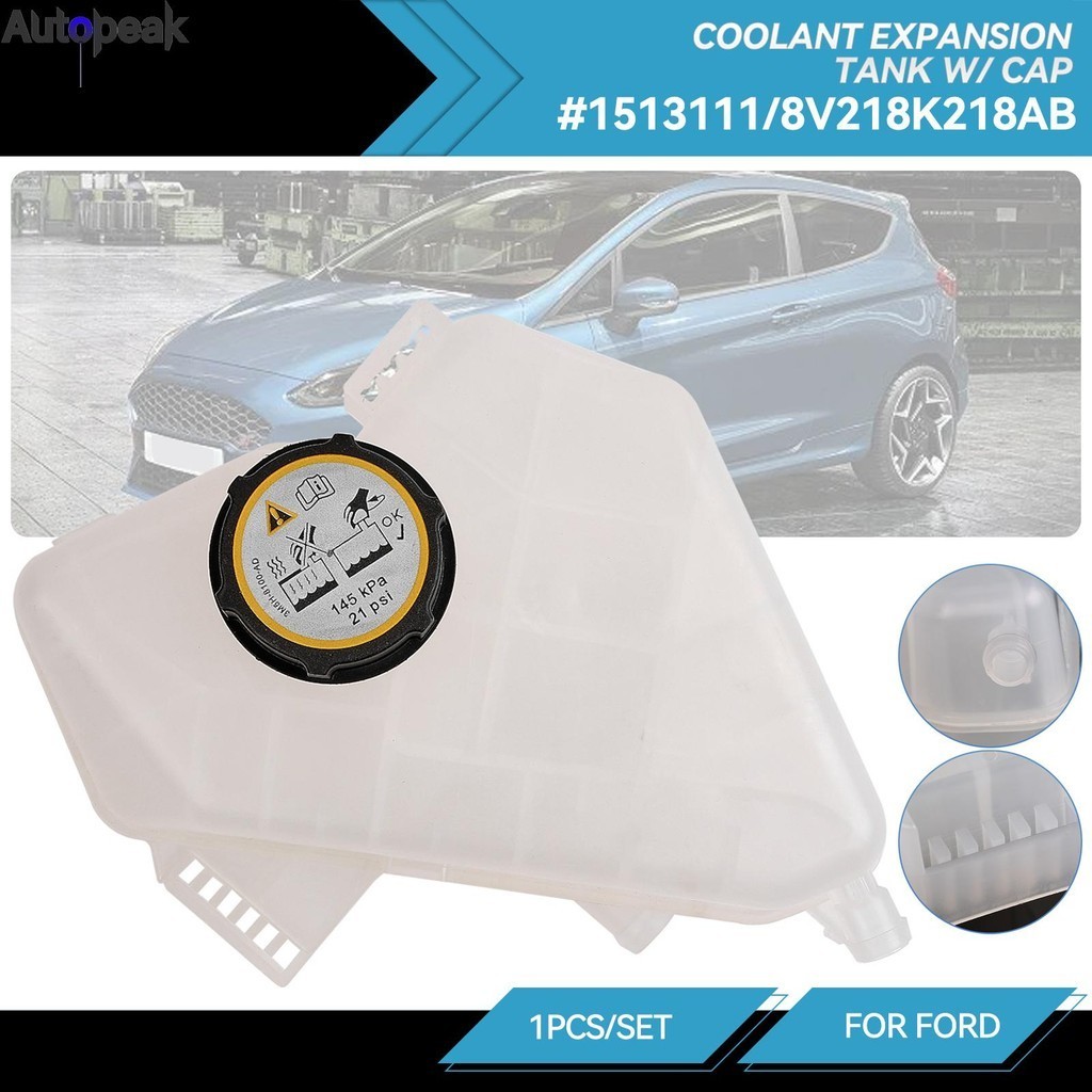 Bình xịt mở rộng bình chứa nước làm mát có nắp 8V218K218AB 1513111 Dành cho Ford B-Max Ecosport Fies