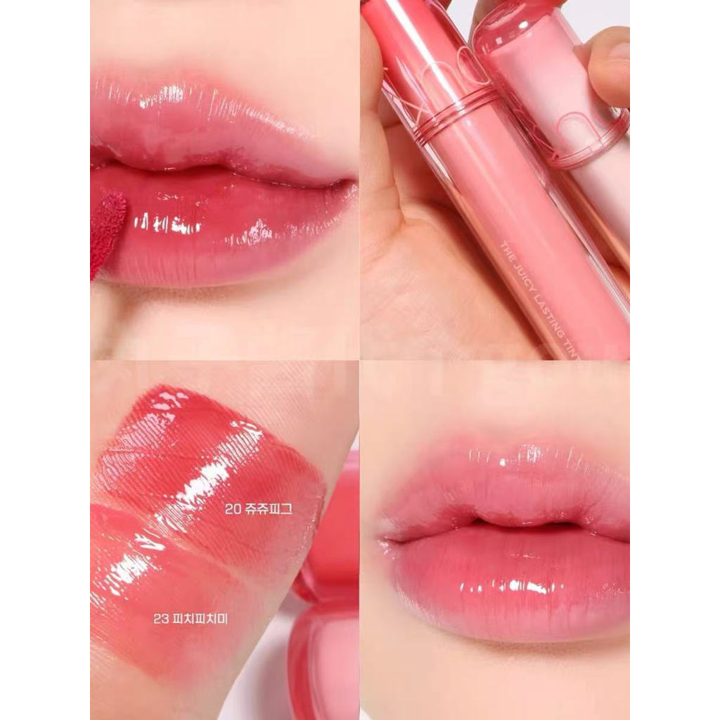 son romand sanrio son romand gloss Hàn Quốc Romand Juice Lip Gloss 2.0 The Juicy Lasting Gloss Water