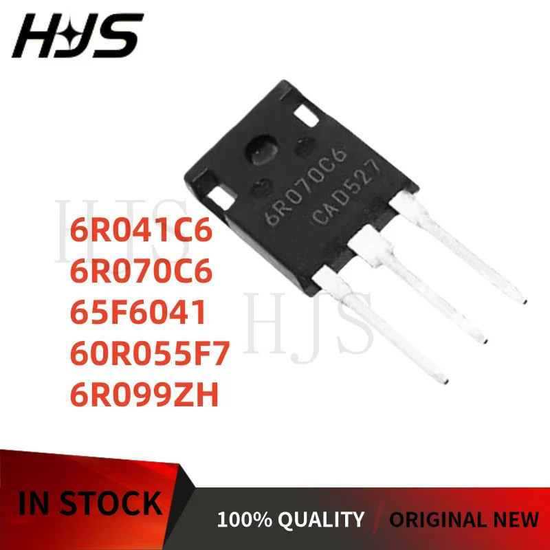 5 CÁI 6R041C6 IPW60R041C6 6R070C6 IPW60R070C6 65F6041 IPW65R041CFD 60R055F7 IPW60R055CFD7 6R099ZH IP