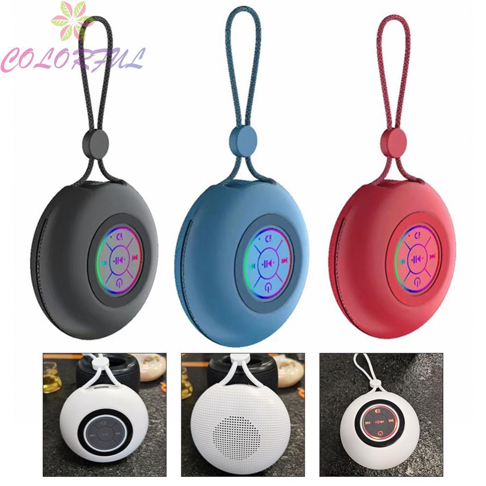 Light Up For mini BT Speaker Portable for Beach Pool Picnic Fitness 10x9.6x4.4cm