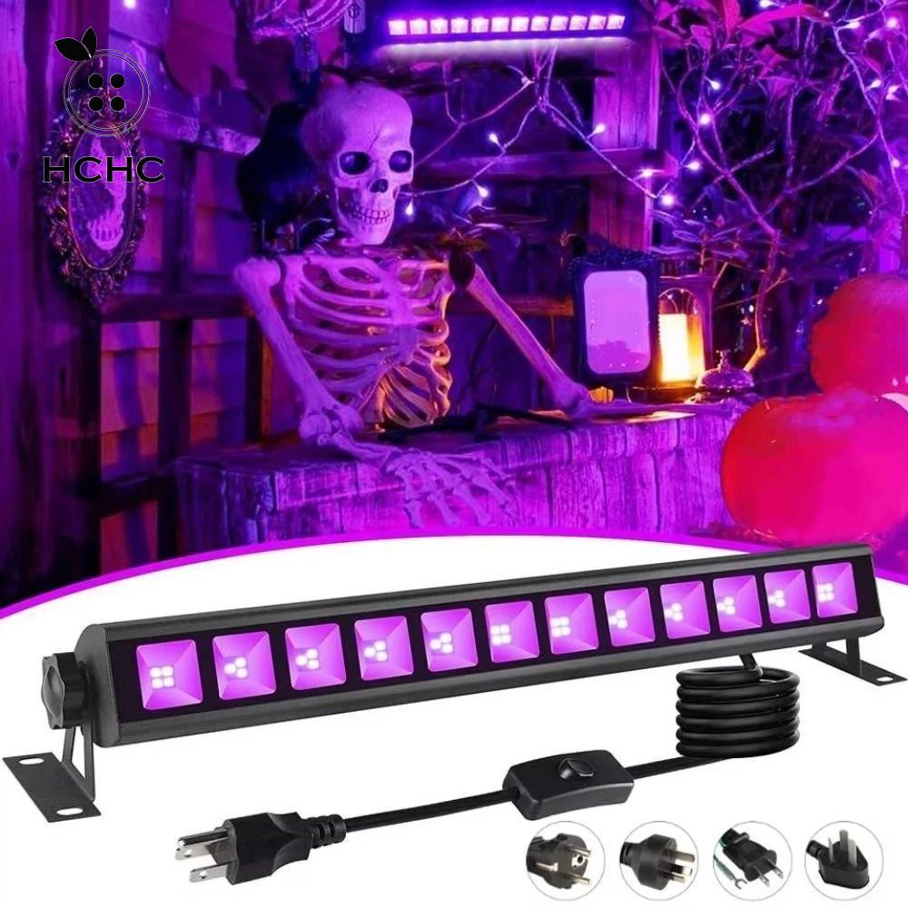 HCHC UV Disco DJ Light, 36W Power 395nm Blacklight LED UV Wall Washer Light, Concert High Light Tran