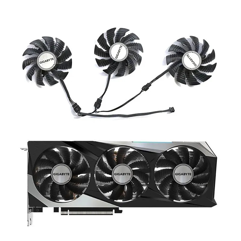82MM 4PIN T128010SU RX6800XT Mới Quạt GPU Cho GIGABYTE Radeon RX6800 6800XT 6900XT GAMING OC Card Đồ