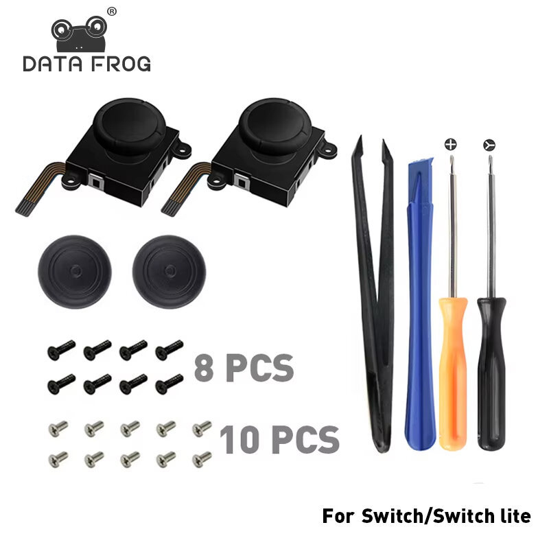 DATA FROG 3D Analog Thumb Stick Thay Thế Joycon Bộ Dự Phòng Cho Switch LITE OLED Bộ Điều Khiển Sửa C