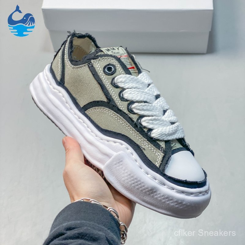 Giày MMY Mihara Yasuhiro Hank Original Canvas Low casual fashion sneaker chính hãng