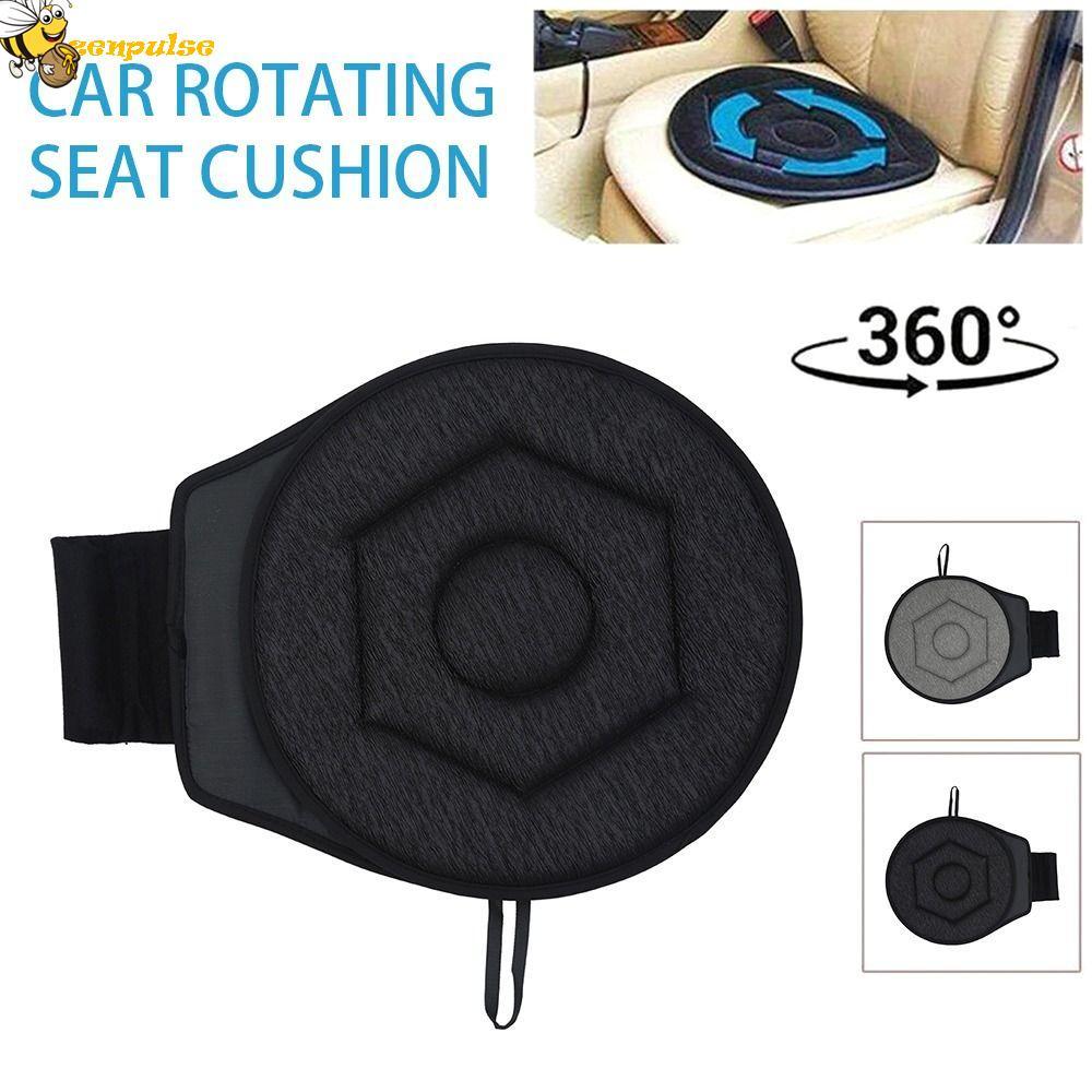 Tấm lót ghế ô tô xoay ZENPULS, xoay 360° Đệm ngồi ô tô xoay, Vỏ bọc ghế ô tô 360° Xoay Chống Trơn Tr