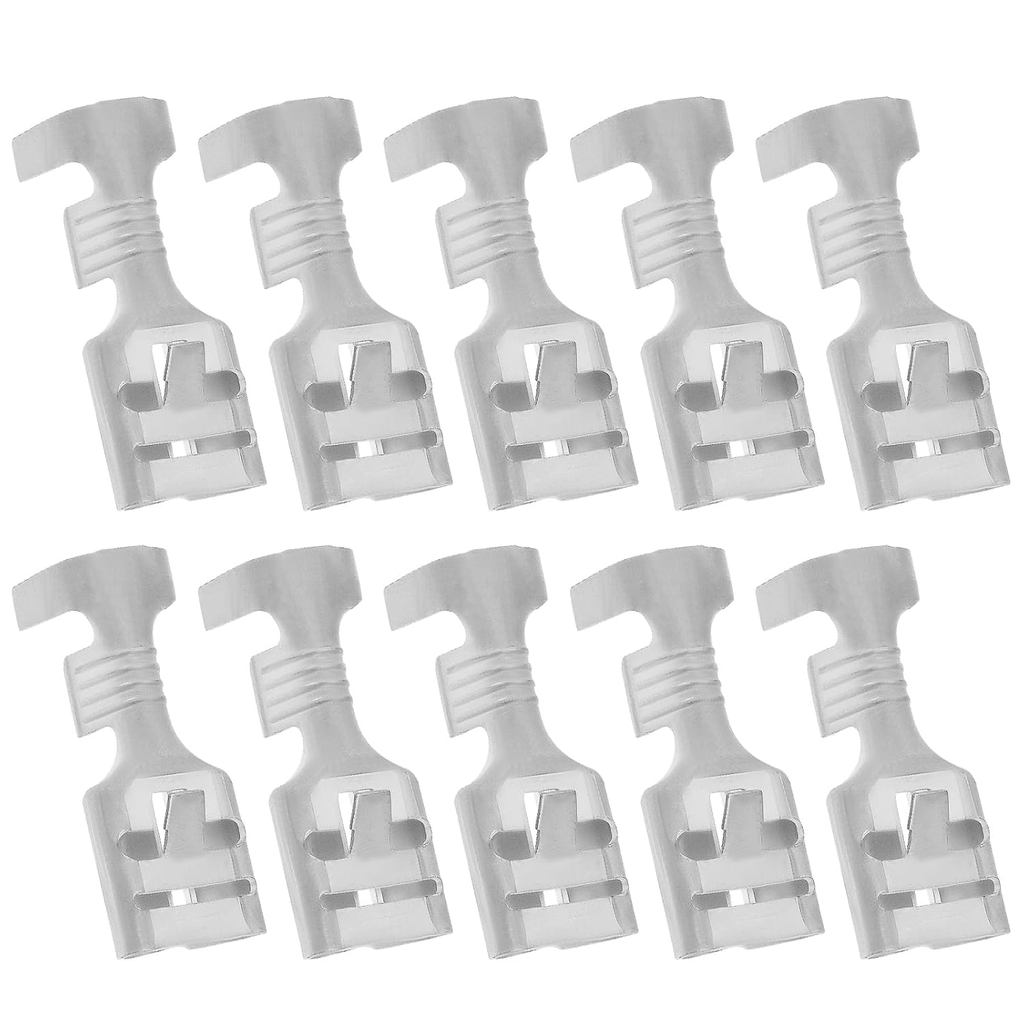 Tạo ý tưởng 10 chiếc 5 / 16 "Đầu nối Spade Nữ Tương thích với T-E Tương thích với Fastin Faston 250 