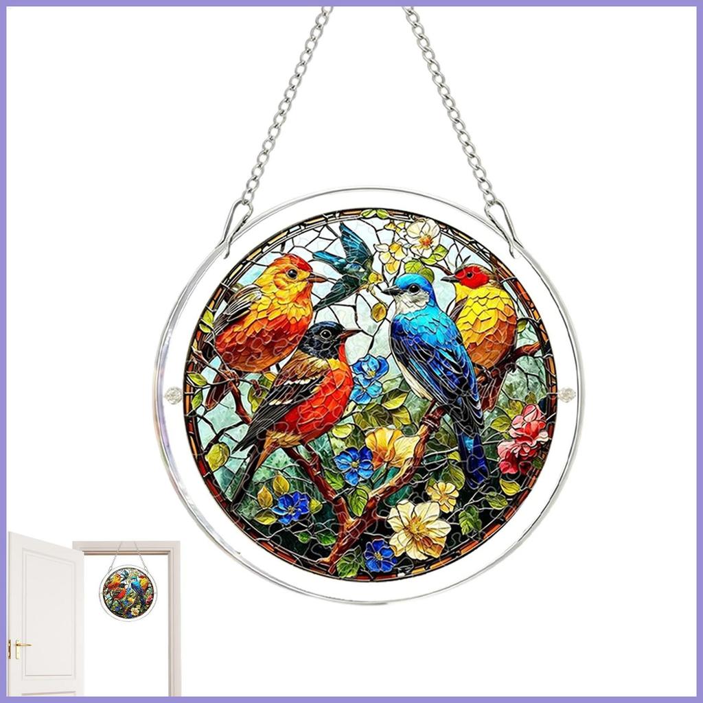 Rainbow Maker Acrylic Dễ Thương Trang Trí Nhà Chim Ghép Hình Rainbow Maker Cho Gia Đình Trong Nhà Ng