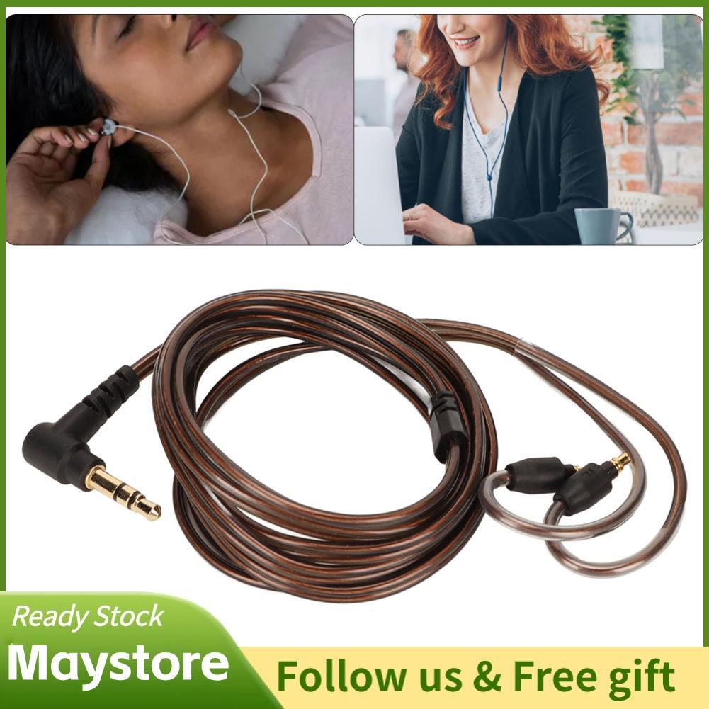 Maystoree Maystoree Tai Nghe Thay Thế Cáp Nâng Cấp 3.5mm Cắm Lossless OFC Core Dây Chuyên Dụng cho I