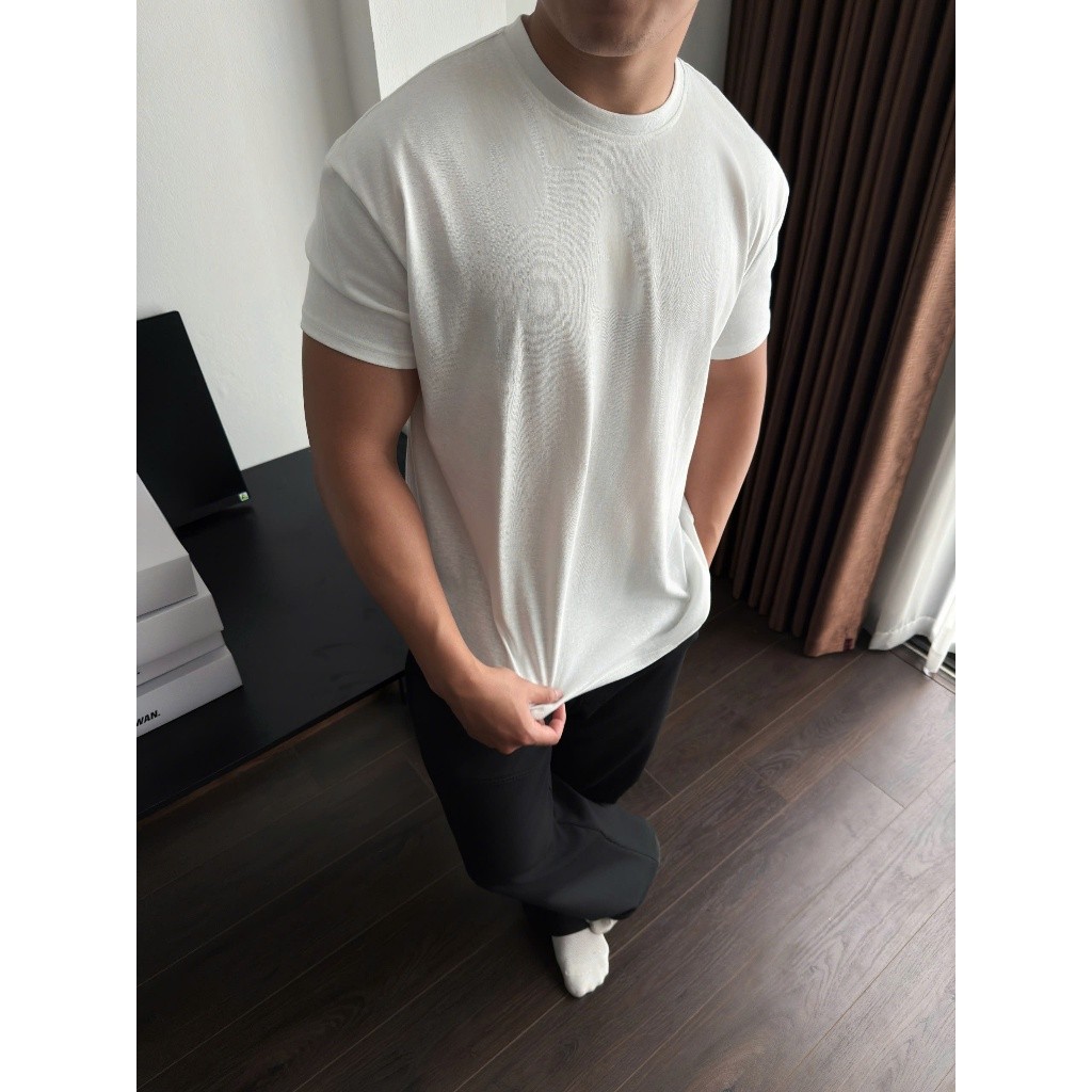 [VẢI LYOCELL TENCEL] Áo Thun Cleanfit Lyocell Tencel WWAN Form Gọn Ôm Vai Tôn Dáng Vải Mềm Mát Cao C