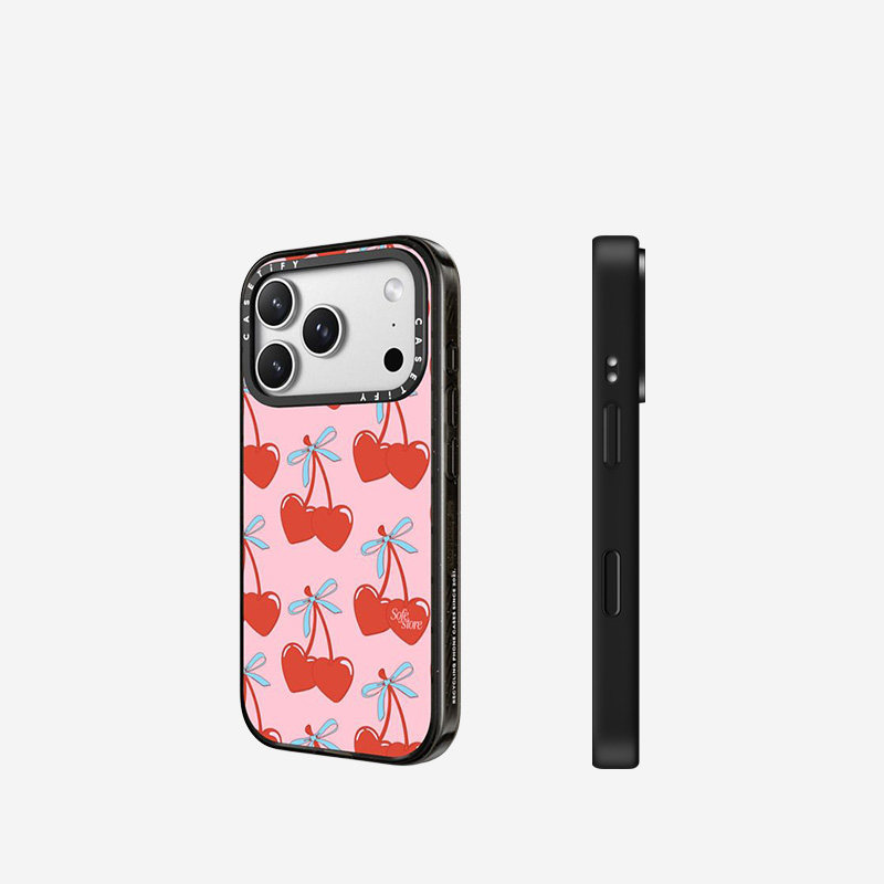 CASETiFY Sofe Store Series Dudu Cherry Pink dành cho Apple iPhone17ProMax / 17Pro / Air / 16