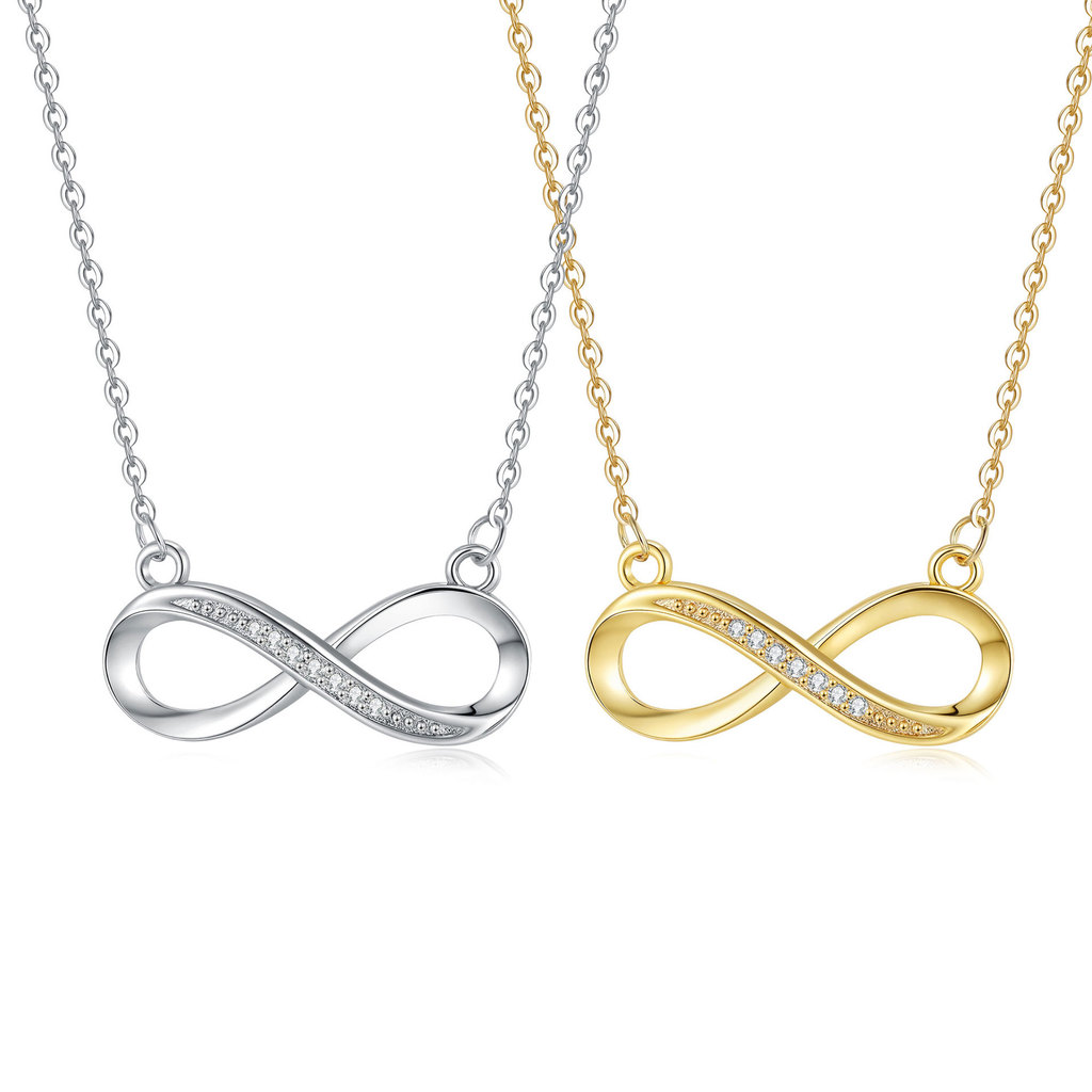 Popular~Best-selling Mobius8Women's Necklace with Infinity Lucky Symbol, Niche High-End Style Clavic