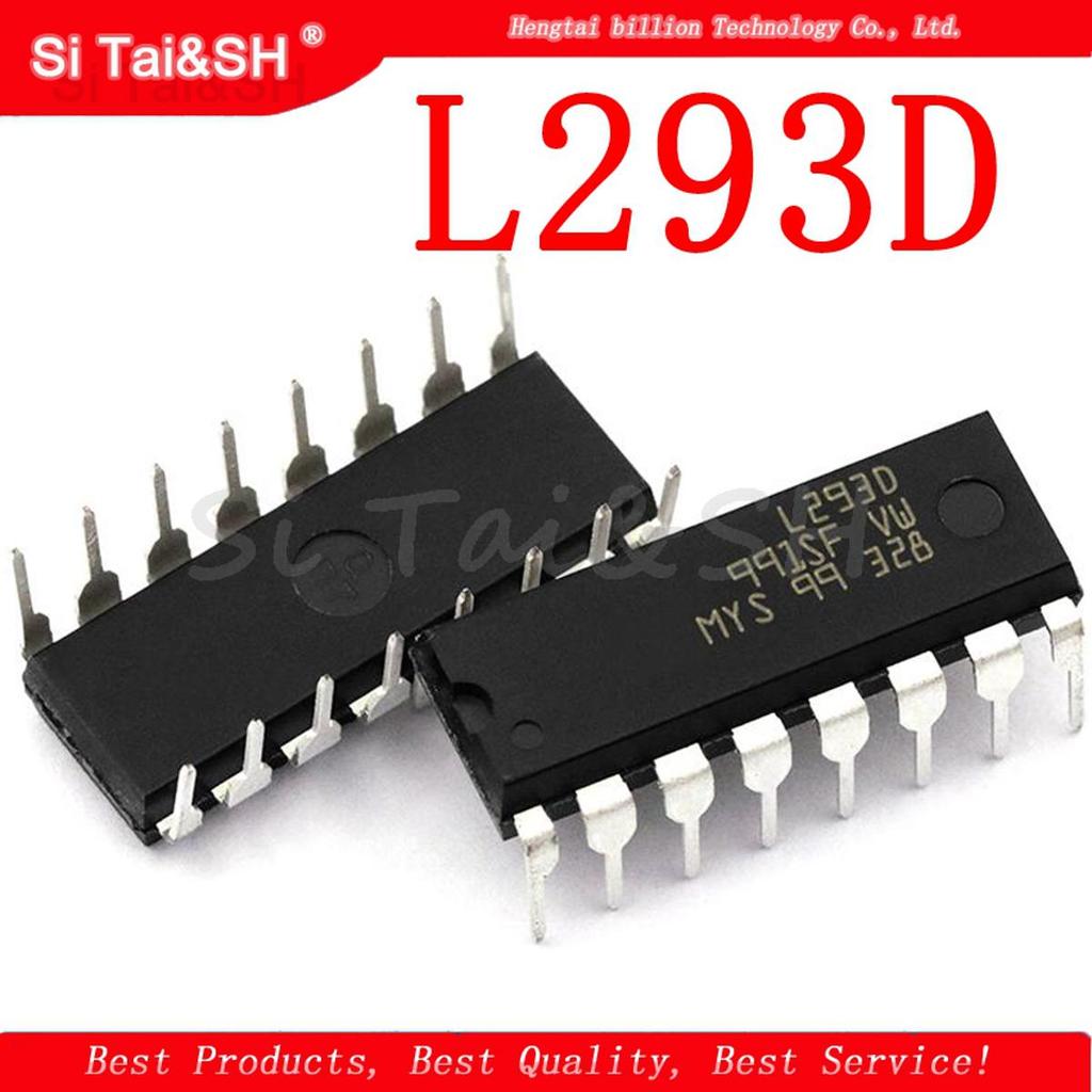 5 CÁI L293D L293 293 DIP-16 Stepper Driver Chip IC 100% Trình điều khiển cầu mới - công tắc bên tron