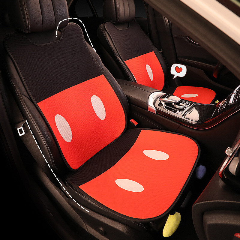 Cute Cartoon Mickey Minnie Car Cushion Four Seasons Car Cushion Car Cartoon Cute Cushion zOd3