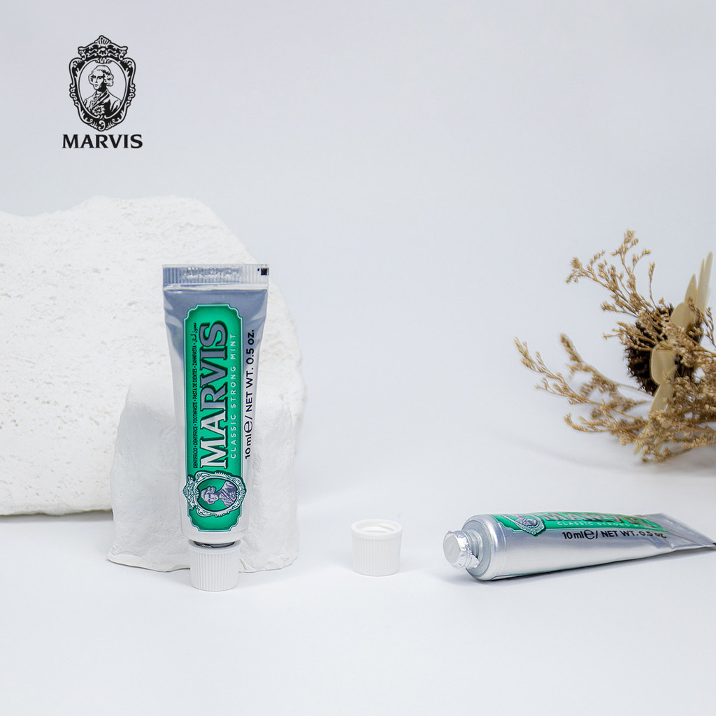 Kem Đánh Răng Marvis marvis Fresh Mint 10ml Khách Sạn Cao Cấp Gói Du Lịch Ý Kem Đánh Răng Nhập Khẩu