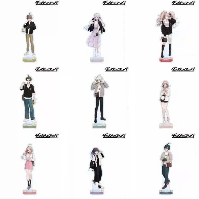 Standee Anime Danganronpa Mô Hình Mica Trang Trí Bàn Học Nhân Vật Nagito Komaeda Nanami Chiaki Figur