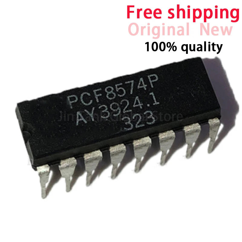 10 Cái / lốc PCF8574P DIP16 PCF8574 DIP IC Mới Và Nguyên Bản