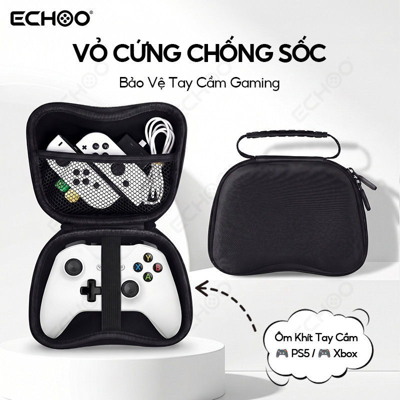 Hộp Đựng Tay Cầm PS4 PS5 Xbox Flydigi Vader 4 Apex 4 Vỏ Cứng Chống Sốc Chống Nước Bảo Vệ Gamepad
