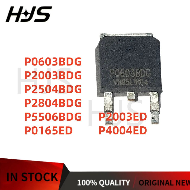 10 CÁI / MỚI P0603BDG P0903BDG P1703BDG P2004BDG TO-252 P2504BDG P2804BDG P5506BDG P065ED P2003ED P4