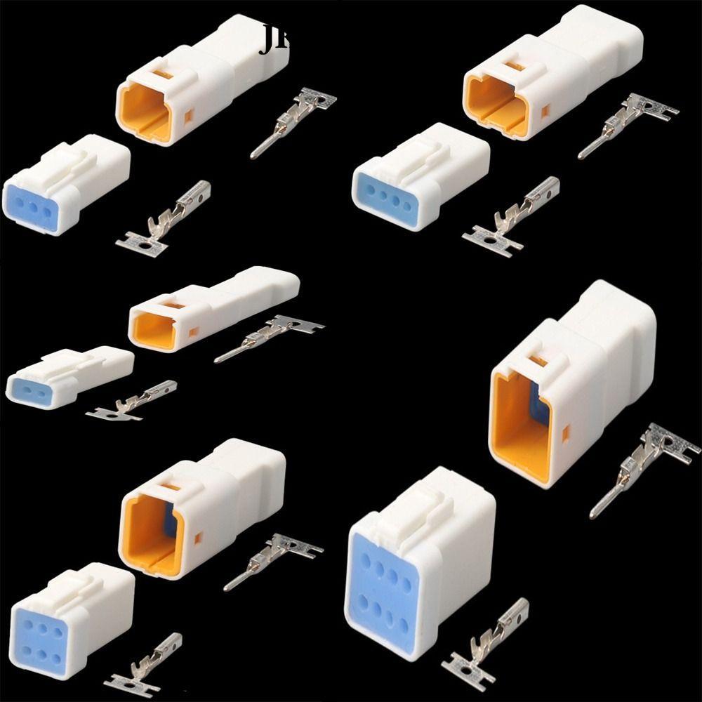 JKDESIGN JST JWPF Nam Nữ Mông Cắm, 03R-JWPF-VSLE-S 2 3 4 6 8 pin Đầu nối cáp chống nước ô tô, phích 