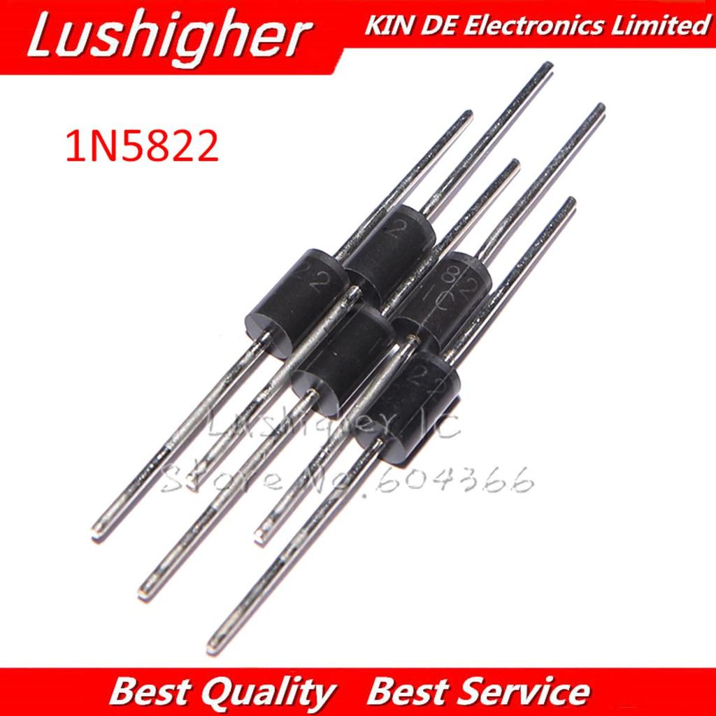 50 CÁI 1N5822 DO-27 IN5822 Diode Schottky 3A 40V DIP