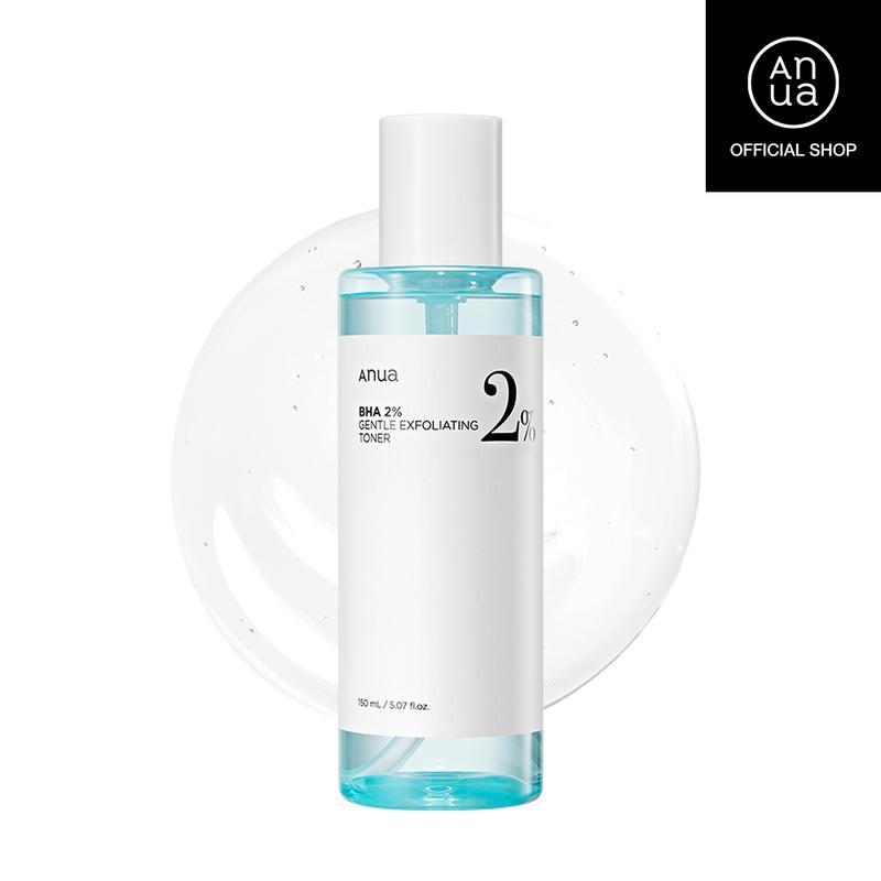 [Cửa hàng chính thức Anua] Mực tẩy tế bào chết nhẹ nhàng 2% BHA 5.07 fl.oz. (150ml) | Tẩy tế bào chế