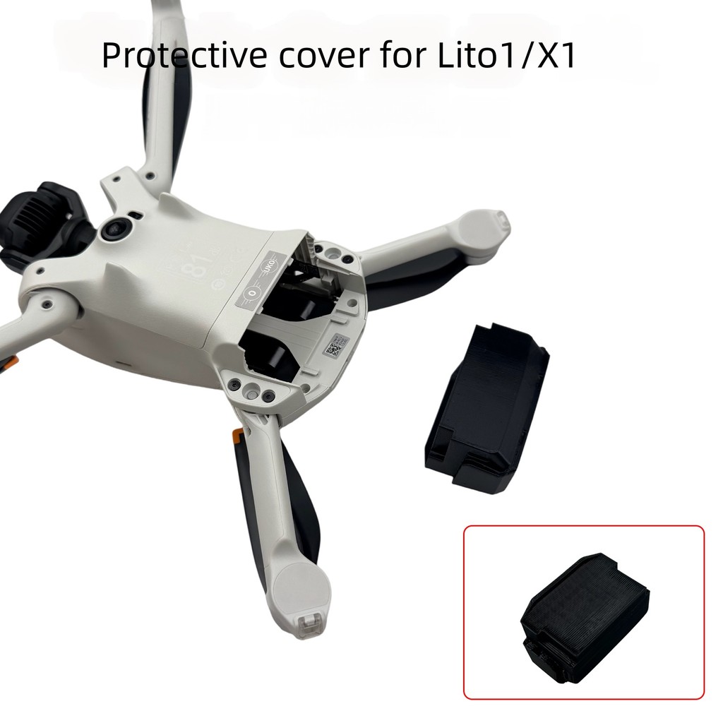 Ngăn Pin Bảo Vệ Cho DJI Lito 1 / Lito X1 Chống Ẩm Vòng Ngắn Chống Bụi Chống Trầy Xước Drone Phụ Kiện