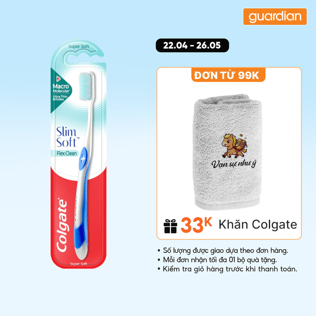 Bàn Chải Đánh Răng Colgate Slimsoft Flex Clean